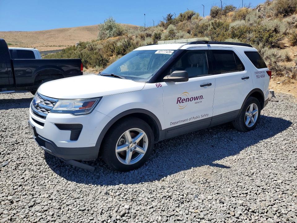 FORD EXPLORER 2018 with VIN 1FM5K8B86JGC44676 - Photo from auction