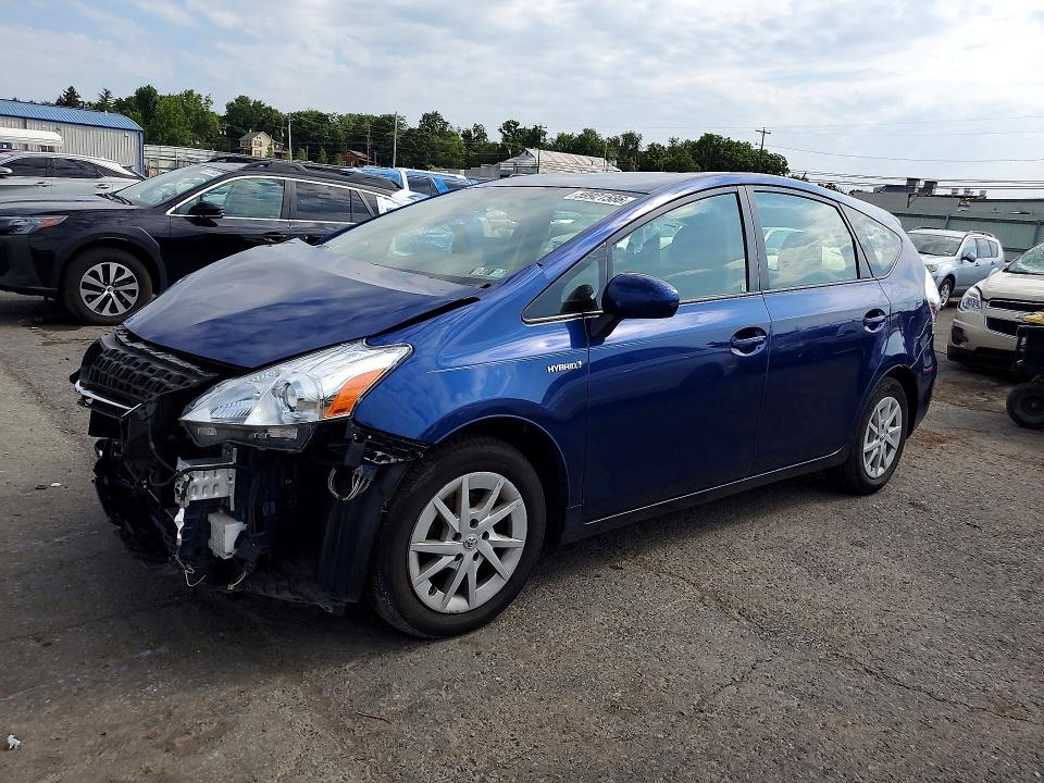 TOYOTA PRIUS V 2014 with VIN JTDZN3EU3E3318674 - Photo from auction