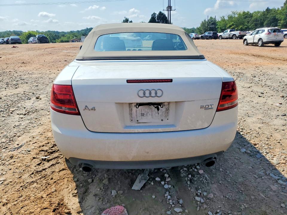 Photo 6 from auction – 2008 AUDI A4 with VIN WAUDF48H68K007288