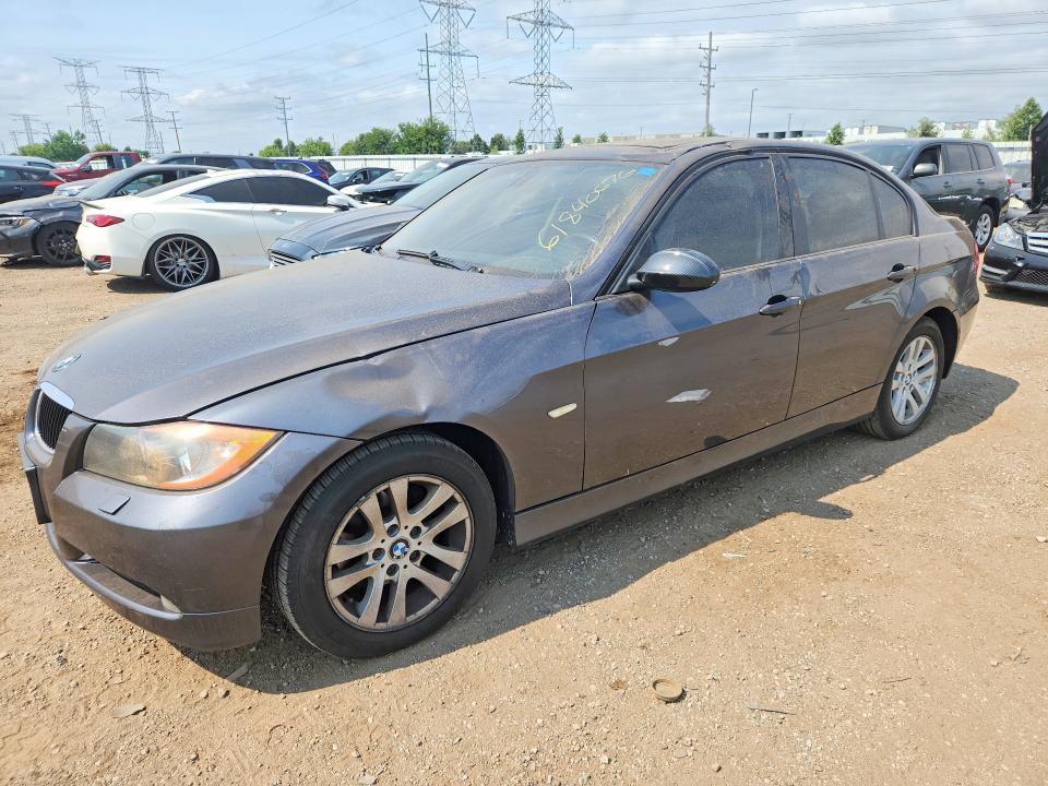 BMW 328 2007 with VIN WBAVC73527KP30663 - Photo from auction