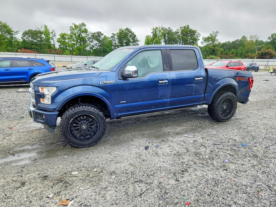 FORD F150 2017 with VIN 1FTEW1EG5HFC59530 - Photo from auction