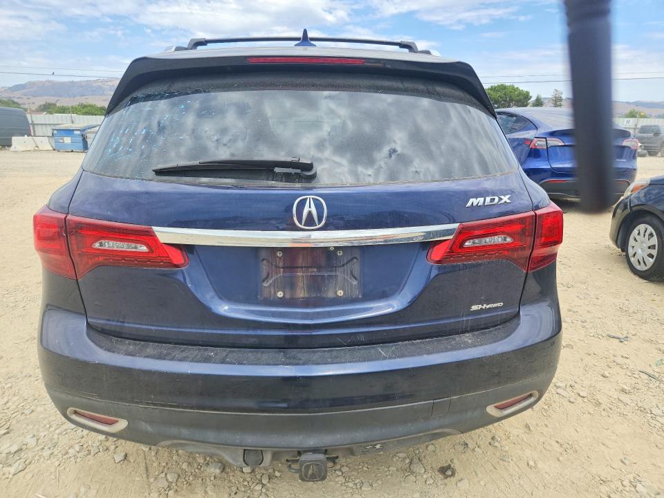 Photo 6 from auction – 2014 ACURA MDX with VIN 5FRYD4H45EB033721