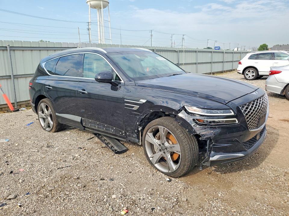 Photo 4 from auction – 2021 GENESIS GV80 with VIN KMUHCESC2MU046780