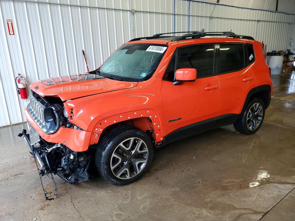 JEEP RENEGADE 2016 with VIN ZACCJBBT3GPD01069 - Photo from auction