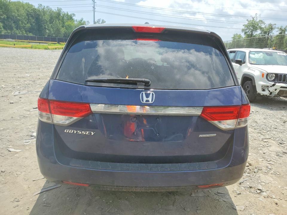 Photo 6 from auction – 2017 HONDA ODYSSEY with VIN 5FNRL5H36HB005646