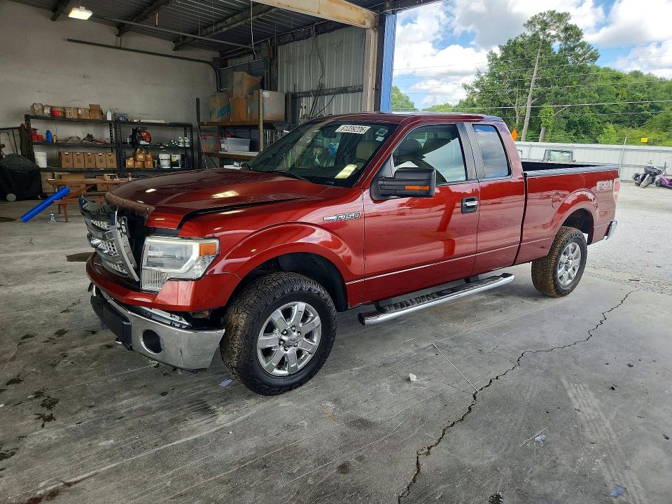 FORD F150 2014 with VIN 1FTFX1EF2EKD09537 - Photo from auction