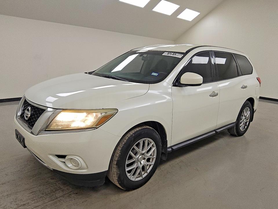 NISSAN PATHFINDER 2015 with VIN 5N1AR2MN9FC625124 - Photo from auction