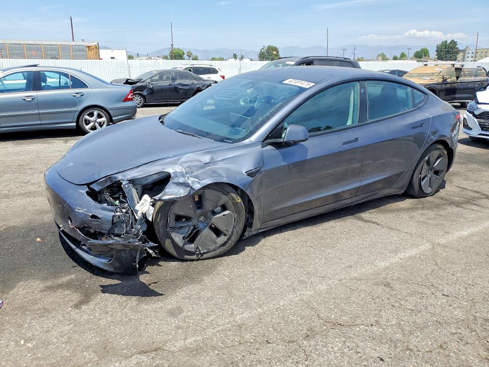 TESLA MODEL 3 2023 with VIN 5YJ3E1EA1PF447616 - Photo from auction