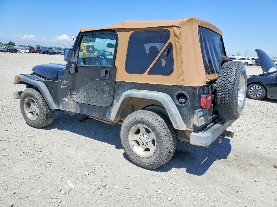 Photo 2 from auction – 1999 JEEP WRANGLER SE with VIN 1J4FY19S9XP460945