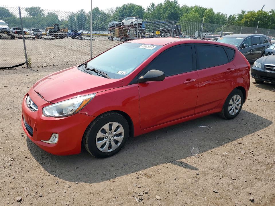 HYUNDAI ACCENT 2016 with VIN KMHCT5AE0GU258013 - Photo from auction