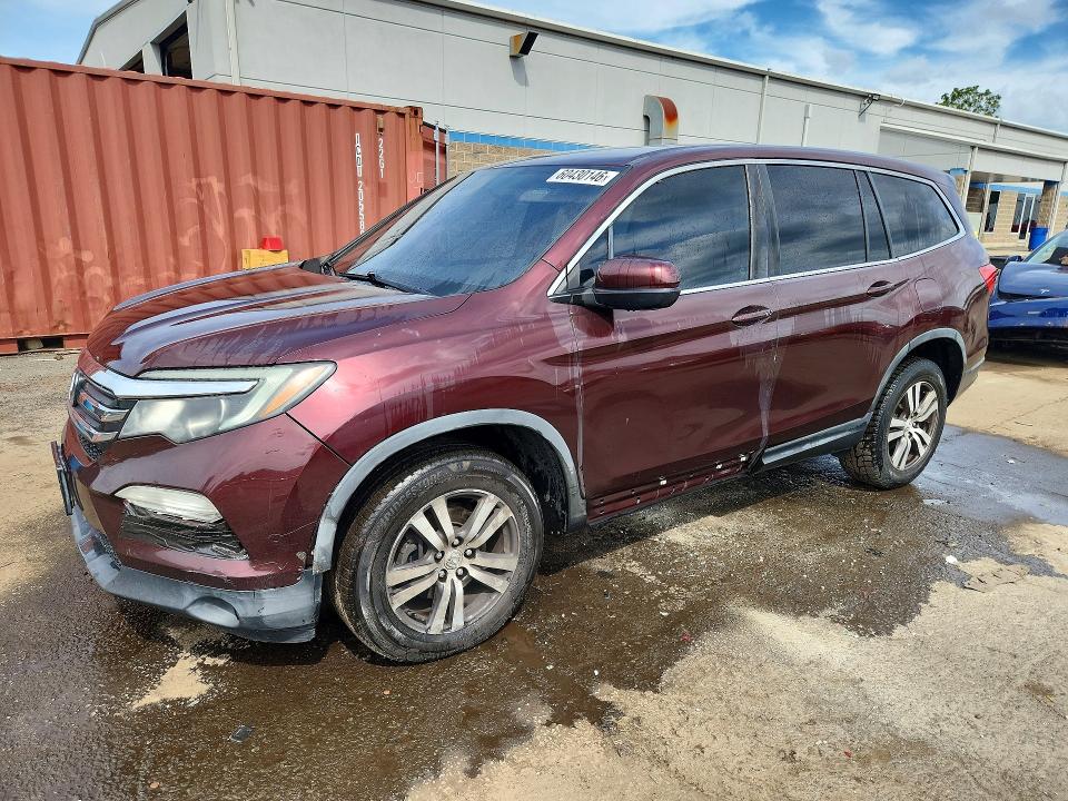 HONDA PILOT 2016 с VIN 5FNYF6H3XGB014843 - Снимка от търг