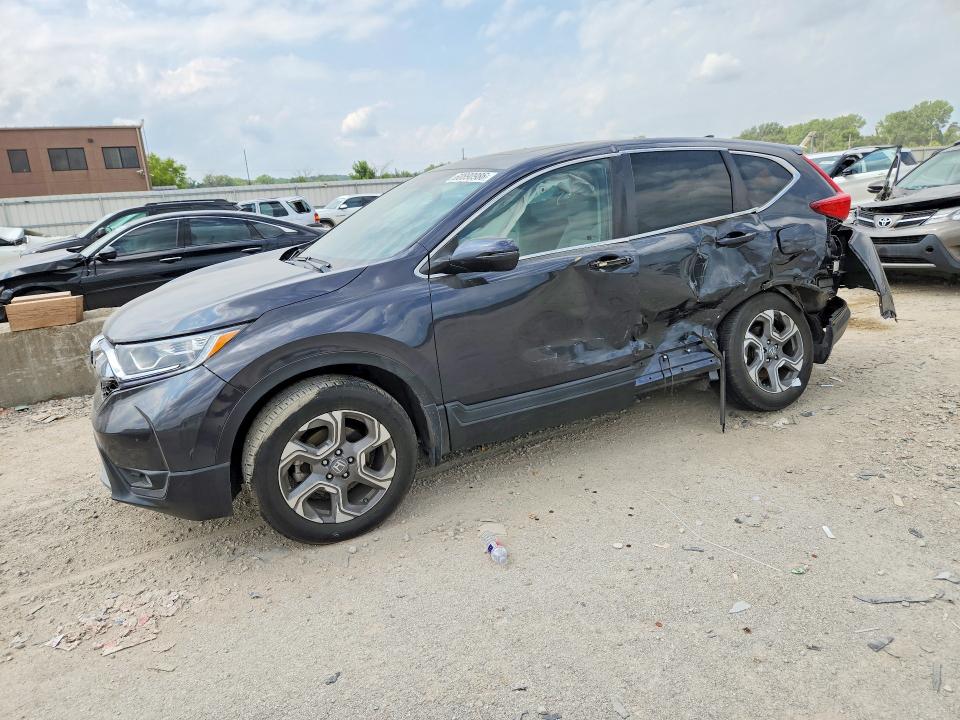 HONDA CR-V 2019 with VIN 5J6RW2H55KL035310 - Photo from auction