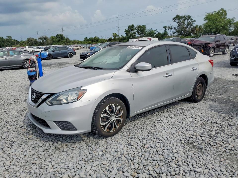 NISSAN SENTRA 2017 with VIN 3N1AB7AP1HY255053 - Photo from auction
