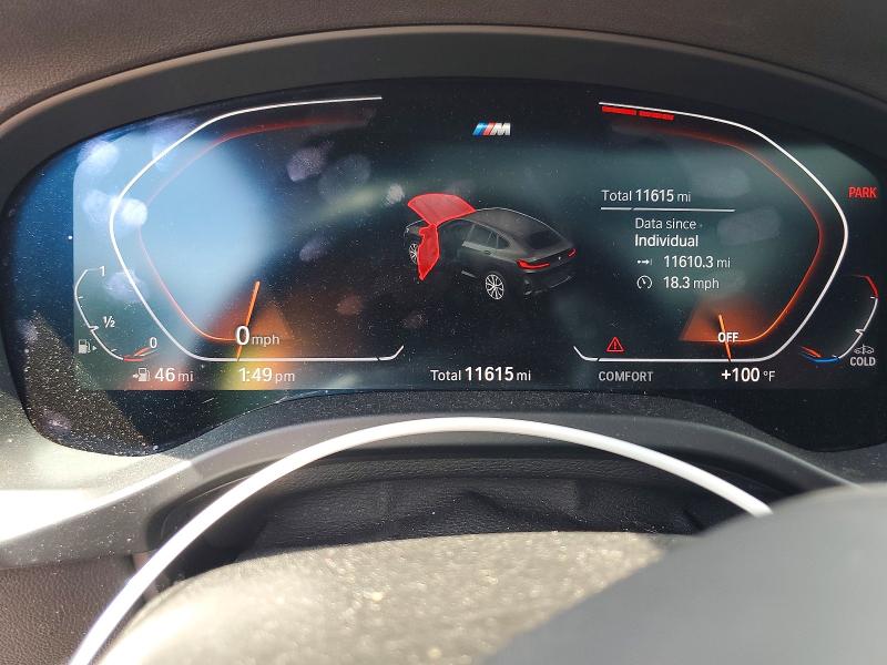 Photo 9 from auction – 2025 BMW X4 with VIN 5UX33DT05S9167572