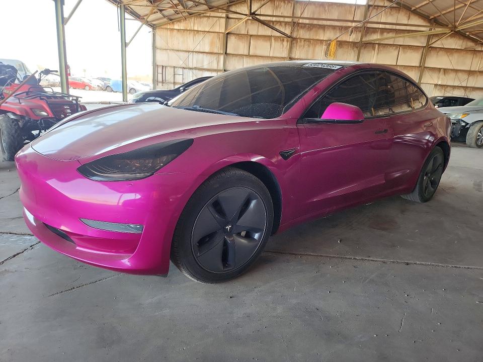 TESLA MODEL 3 2020 with VIN 5YJ3E1EA1LF799752 - Photo from auction