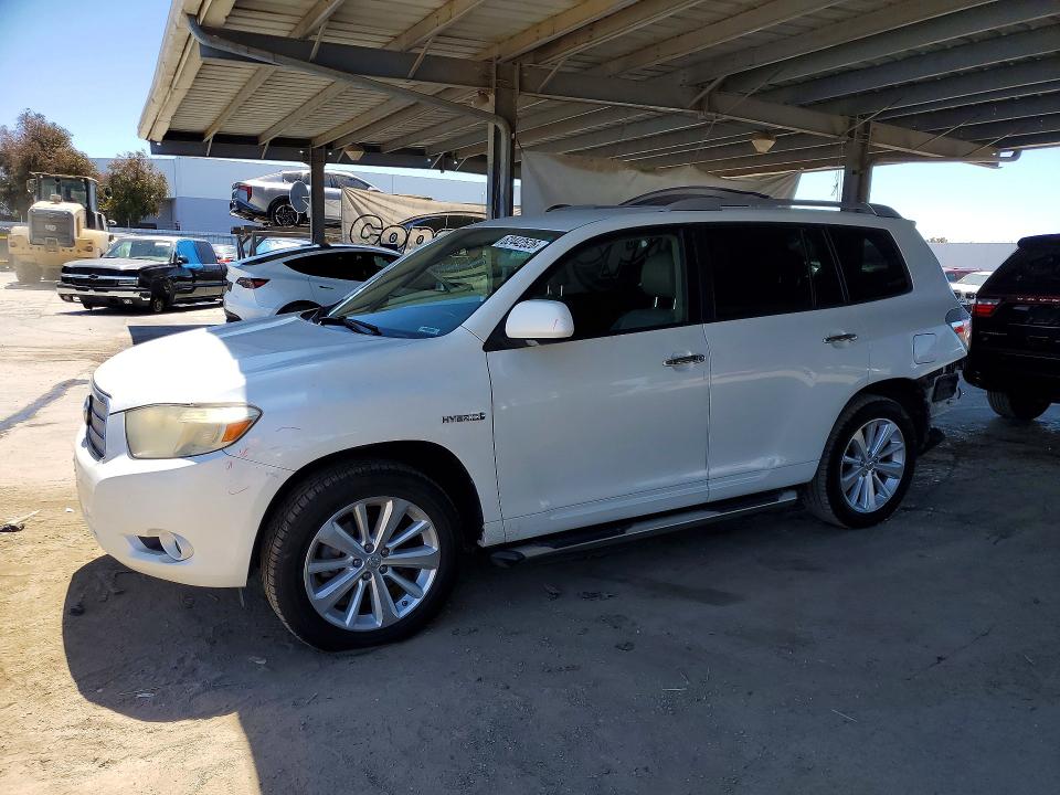 TOYOTA HIGHLANDER 2008 مع رقم تعريف المركبة JTEEW44AX82004891 - صورة من المزاد