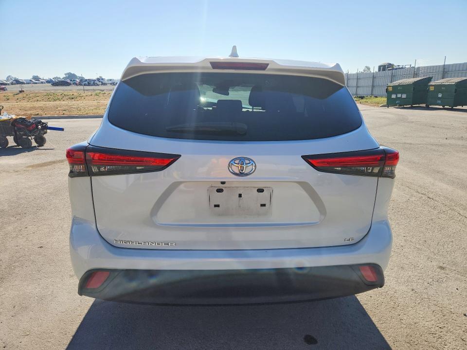 Photo 6 from auction – 2020 TOYOTA HIGHLANDER with VIN 5TDZZRAH0LS009076