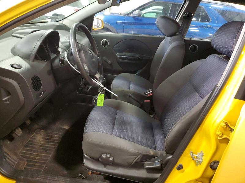 Photo 7 from auction – 2007 CHEVROLET AVEO with VIN KL1TD66687B792467