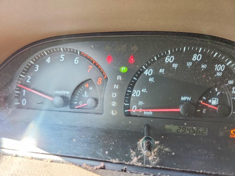 Photo 9 from auction – 2002 TOYOTA CAMRY with VIN 4T1BF30K82U522523
