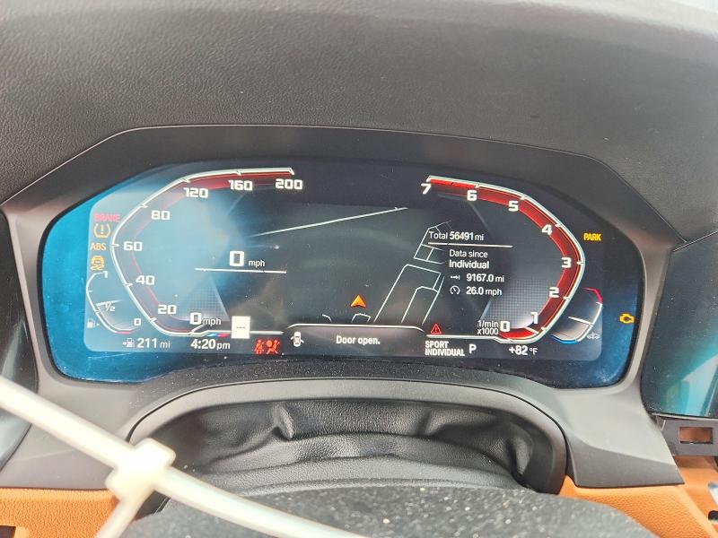 Photo 9 from auction – 2022 BMW 430I with VIN WBA63AV06NFM12750