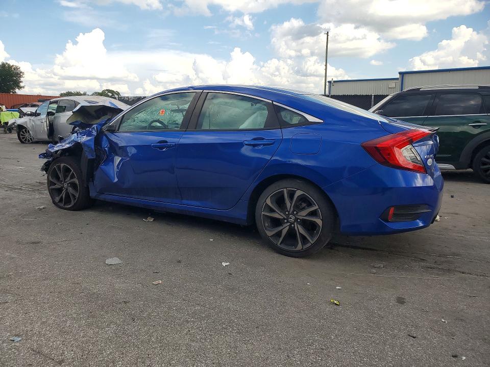 Photo 2 from auction – 2021 HONDA CIVIC with VIN 2HGFC2F80MH533771
