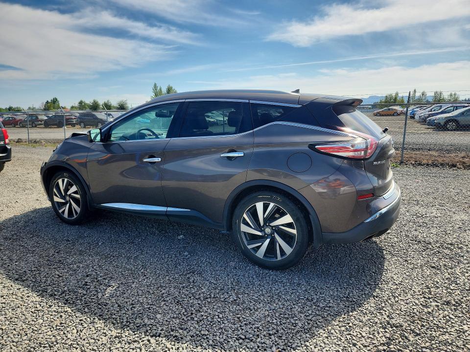 Photo 2 from auction – 2015 NISSAN MURANO with VIN 5N1AZ2MH2FN258209