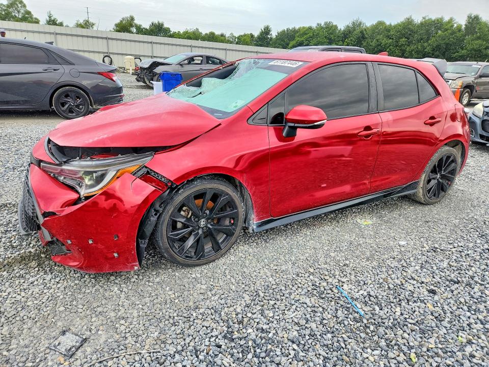 TOYOTA COROLLA HATCHBACK 2021 with VIN JTND4MBE6M3108659 - Photo from auction