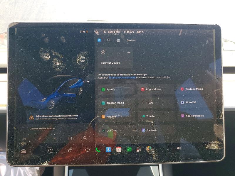 Photo 9 from auction – 2020 TESLA MODEL 3 with VIN 5YJ3E1EA0LF634016