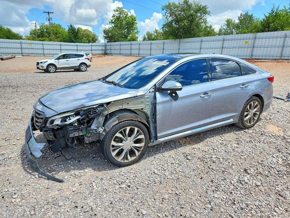 HYUNDAI SONATA 2017 with VIN 5NPE34AB1HH479239 - Photo from auction