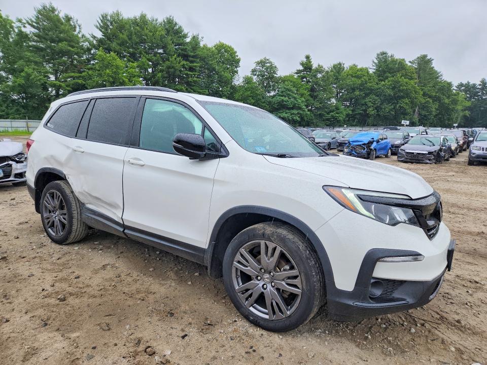 Photo 4 from auction – 2022 HONDA PILOT with VIN 5FNYF6H37NB077718