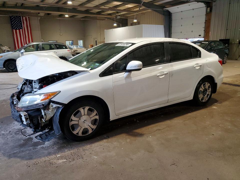 HONDA CIVIC 2012 with VIN JHMFB4F32CS007293 - Photo from auction