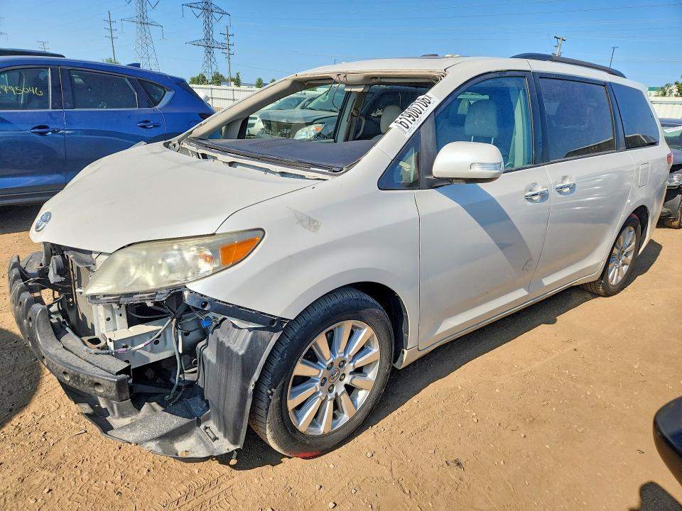 TOYOTA SIENNA 2014 with VIN 5TDYK3DC6ES491634 - Photo from auction