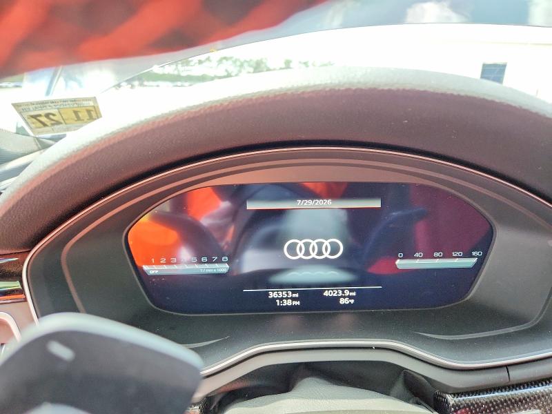 Photo 9 from auction – 2023 AUDI S5 with VIN WAUP4AF56PA016930