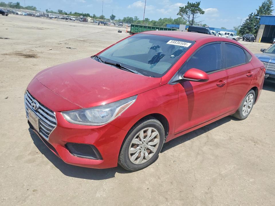 HYUNDAI ACCENT 2019 with VIN 3KPC24A31KE054666 - Photo from auction