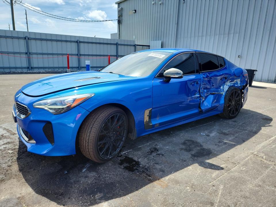 KIA STINGER 2018 with VIN KNAE35LC7J6027644 - Photo from auction