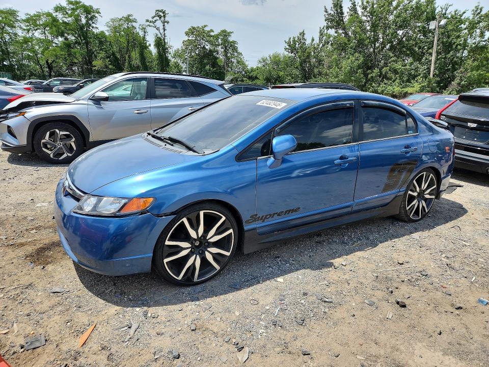 HONDA CIVIC 2006 with VIN 1HGFA16586L089731 - Photo from auction
