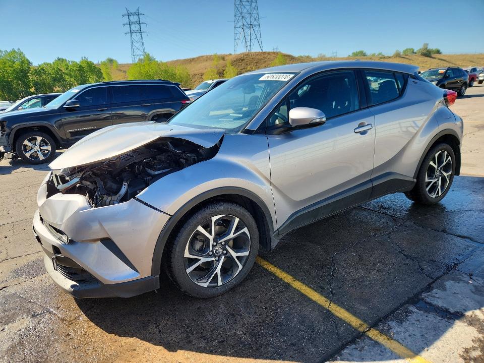 TOYOTA C-HR 2018 with VIN NMTKHMBX4JR021482 - Photo from auction