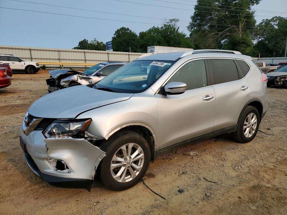 NISSAN ROGUE 2016 with VIN KNMAT2MVXGP649951 - Photo from auction