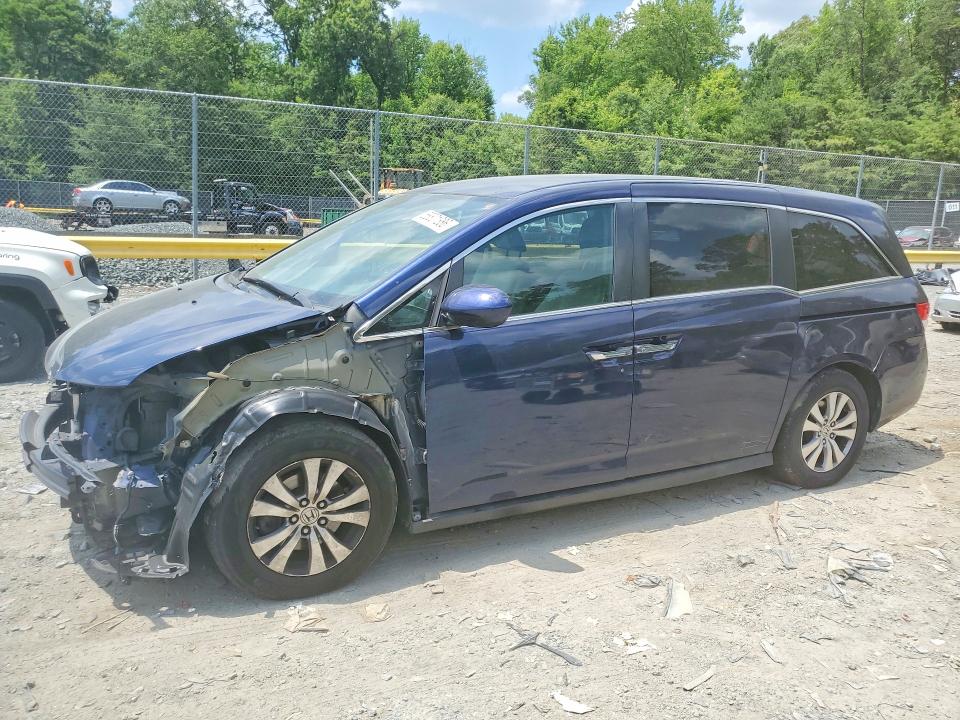 Photo 1 from auction – 2017 HONDA ODYSSEY with VIN 5FNRL5H36HB005646