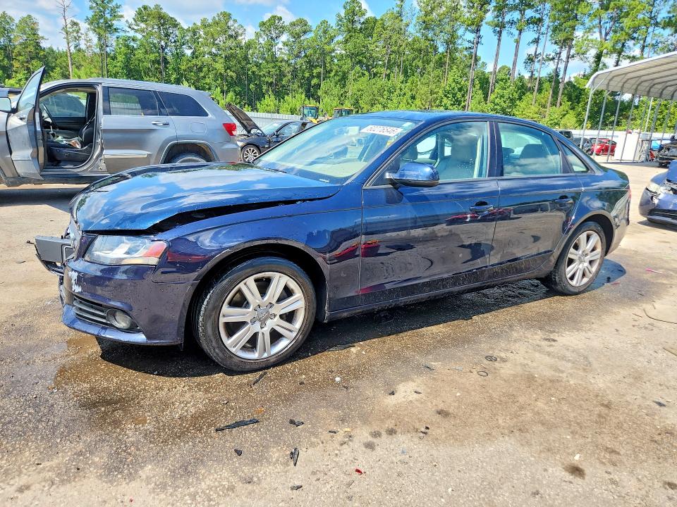AUDI A4 2011 with VIN WAUBFAFL8BN038559 - Photo from auction