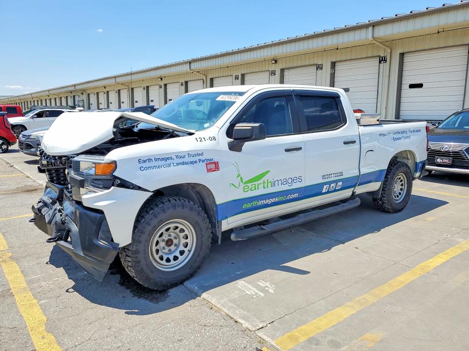 Photo 1 from auction – 2020 CHEVROLET SILVERADO with VIN 3GCUYAEF3LG347285