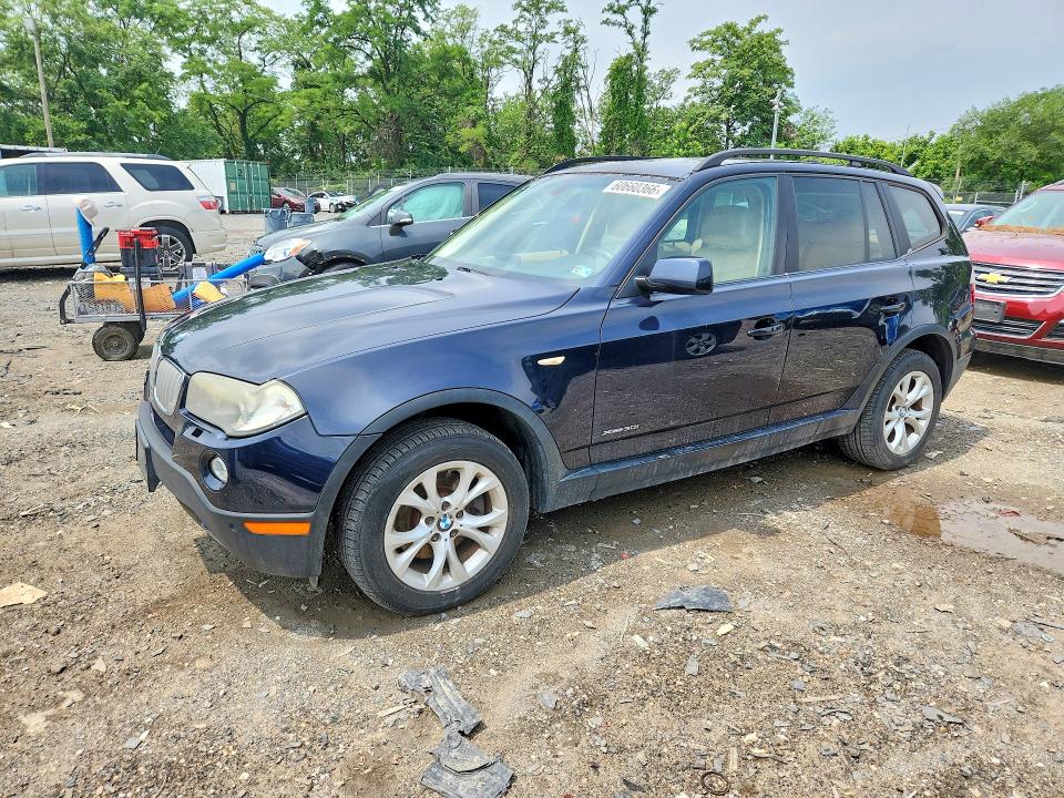 BMW X3 2009 с VIN WBXPC93419WJ26549 - Снимка от търг