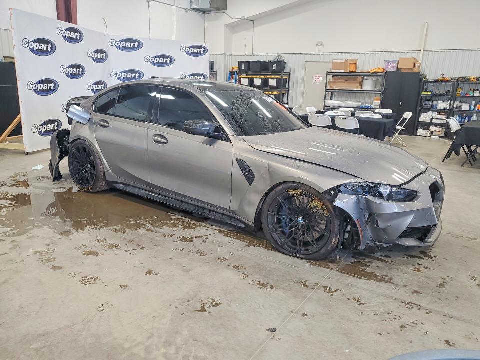Photo 4 from auction – 2021 BMW M3 with VIN WBS33AY04MFL40746