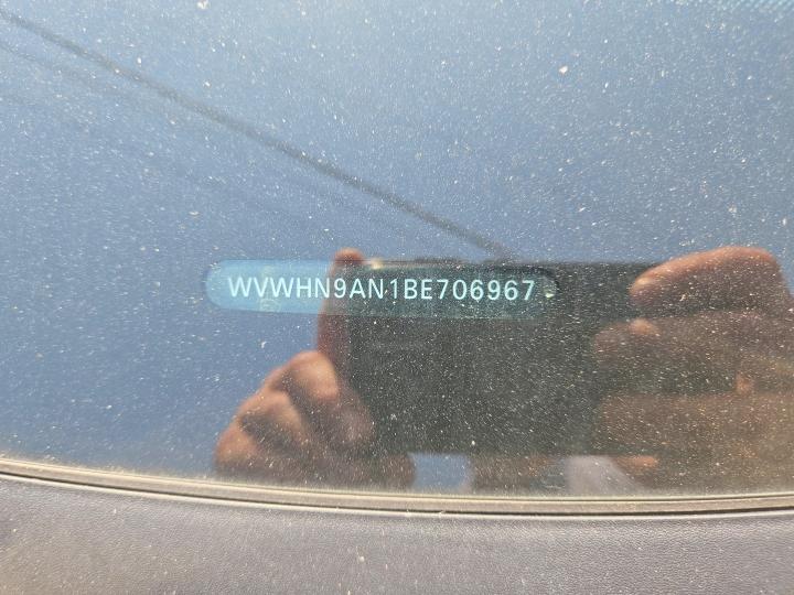 Photo 10 from auction – 2011 VOLKSWAGEN PASSAT with VIN WVWHN9AN1BE706967