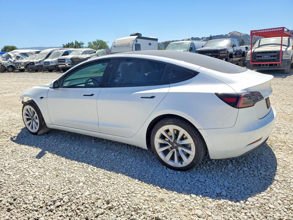Photo 2 from auction – 2022 TESLA MODEL 3 with VIN 5YJ3E1EBXNF269212