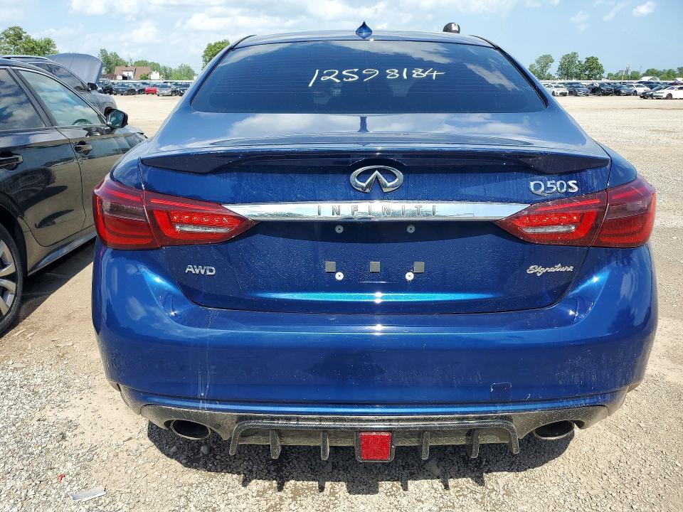 Photo 6 from auction – 2018 INFINITI Q50 with VIN JN1EV7AR0JM611897