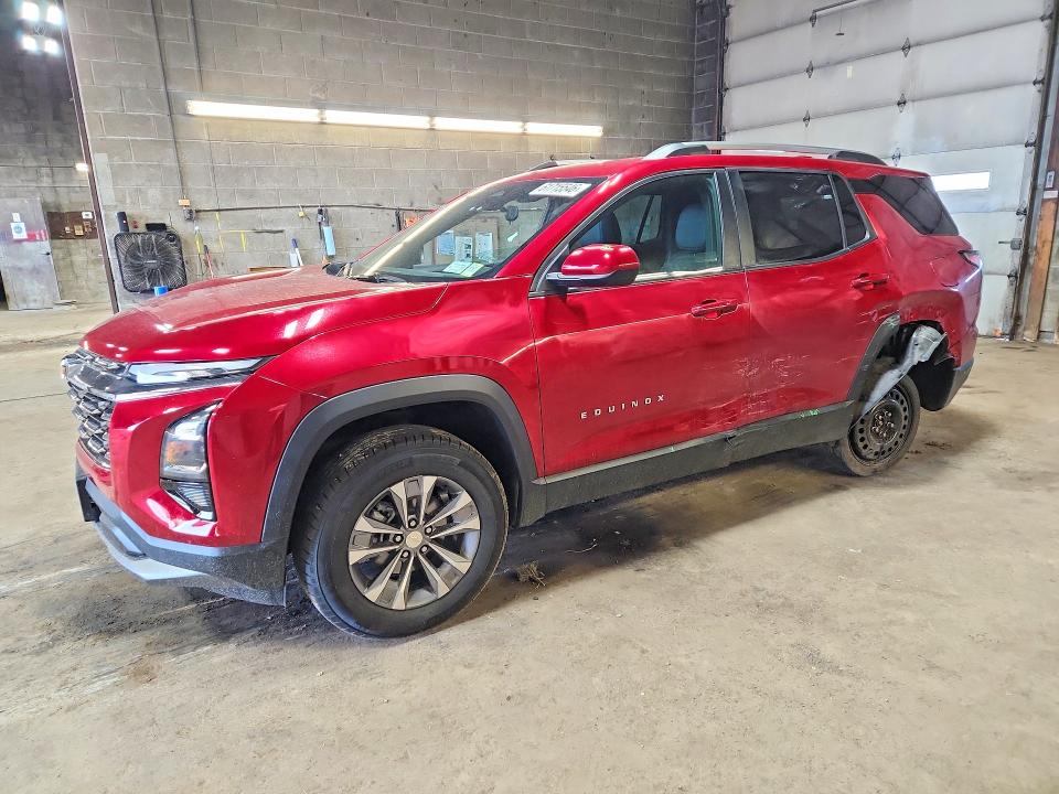 CHEVROLET EQUINOX 2025 with VIN 3GNAXPEG5SL329787 - Photo from auction