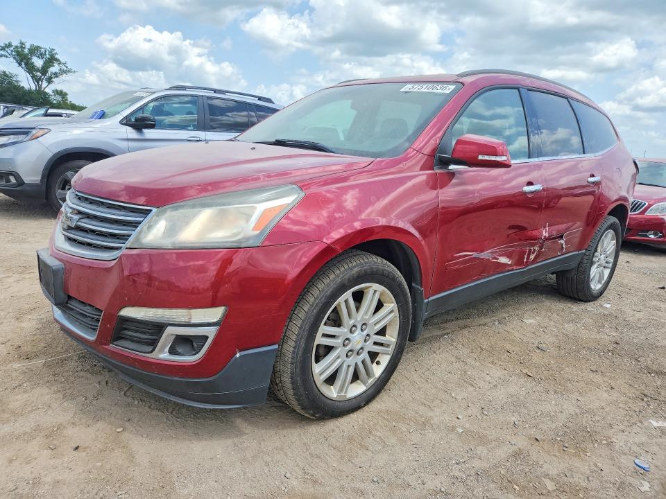 CHEVROLET TRAVERSE 2013 with VIN 1GNKVGKD3DJ187275 - Photo from auction