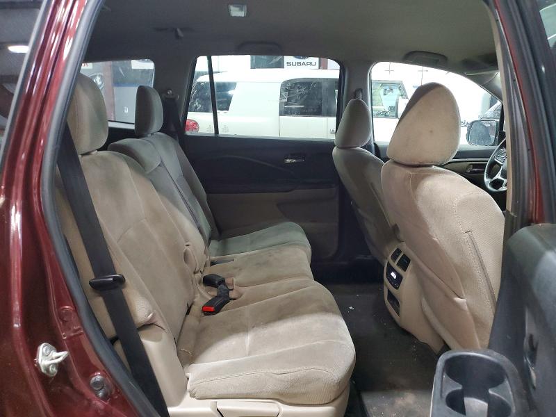 Photo 11 from auction – 2020 HONDA PILOT with VIN 5FNYF6H33LB038461