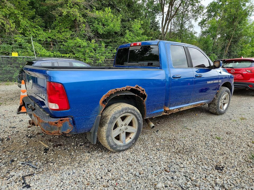 Photo 3 from auction – 2011 DODGE RAM 1500 with VIN 1D7RV1GT4BS649294